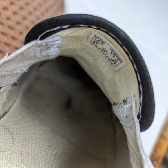 Men's Vans Checkboard Slip Ons - Picture 5 of 5